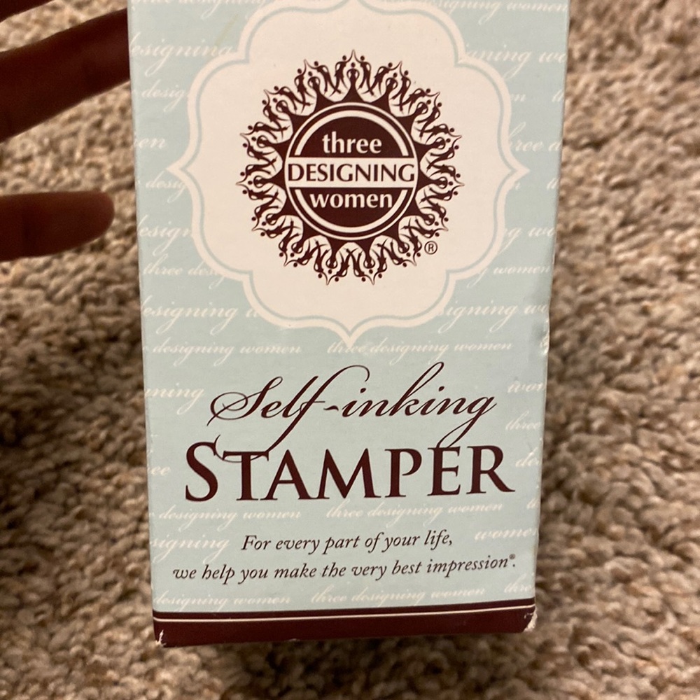 Self Inking Stamp Letter “B”
